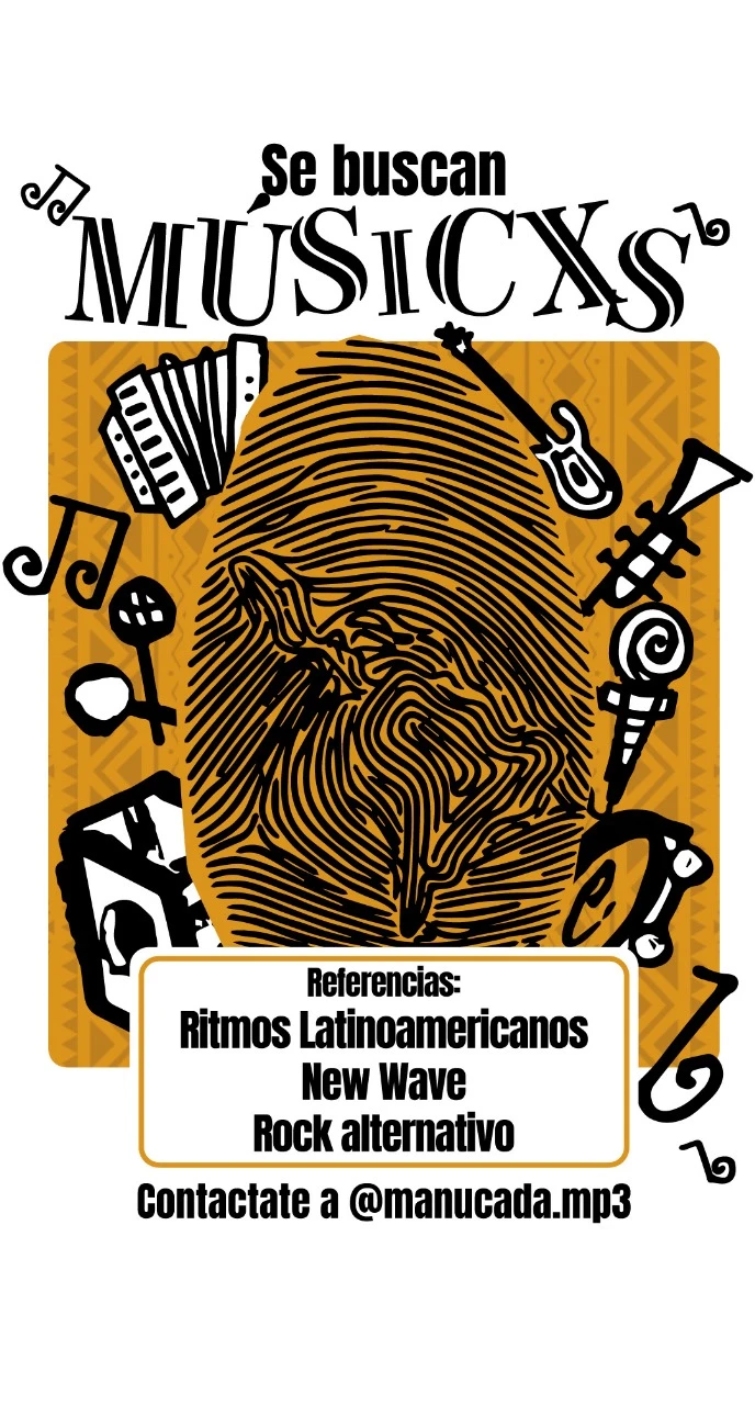 flyer de la banda 'café concert'